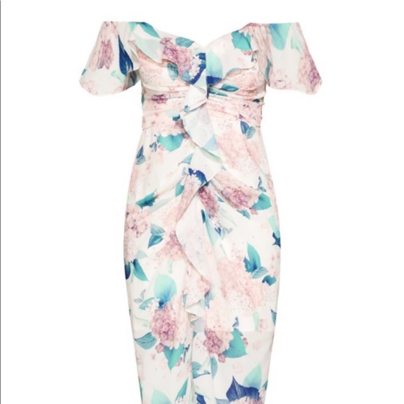 City Chic Dresses & Skirts - City Chic Soft Hydrangea Dress